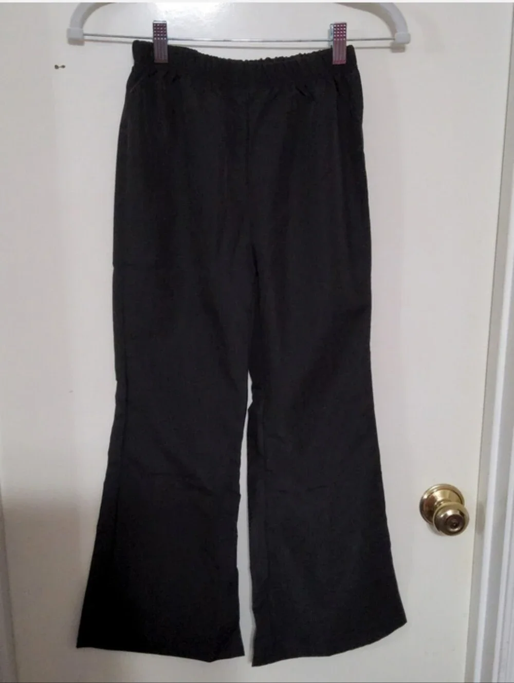 Black Wide-Leg Pants with Peplum Top - Chic Two-Piece Set